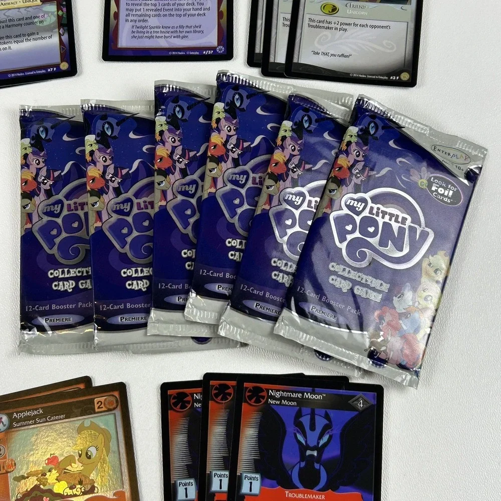 My Little Pony Sealed‎ Premiere Booster Packs,Loose Cards/Holos,Sleeves,Poster